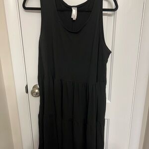Acting Pro Black Sleeveless Dress